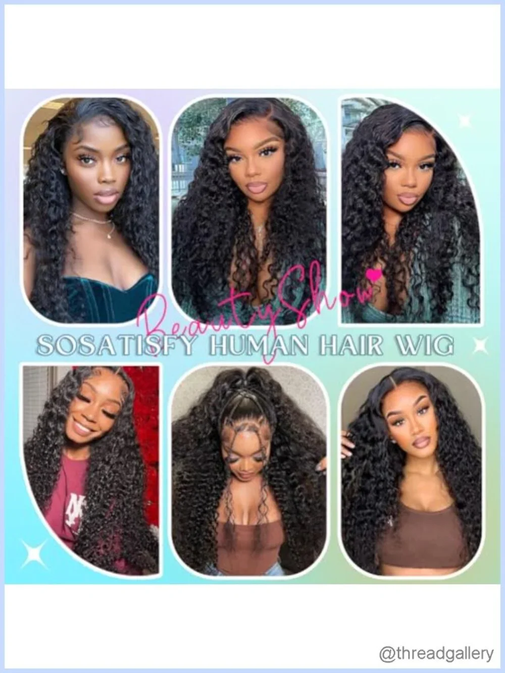 13x6 HD Lace Front Wig Human Hair 200 Density Deep Wave Pre Plucked
